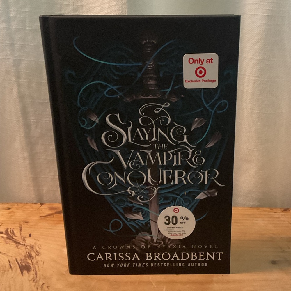 Slaying the Vampire Conqueror Hardcover Book